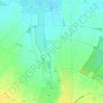 Stommel topographic map, elevation, terrain