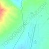 Snowden topographic map, elevation, terrain