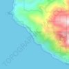 Gorda topographic map, elevation, terrain