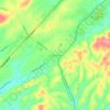 Piney Flats topographic map, elevation, terrain