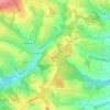 Hardberg topographic map, elevation, terrain
