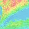 Bold Rock topographic map, elevation, terrain