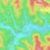 Rongas topographic map, elevation, terrain