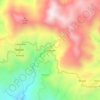 Cabunagan topographic map, elevation, terrain