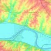 Parkville topographic map, elevation, terrain