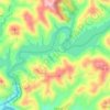 Funcho de Diante topographic map, elevation, terrain