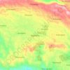 Rajadesa topographic map, elevation, terrain