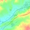 Rotherby topographic map, elevation, terrain