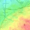 Stainton topographic map, elevation, terrain