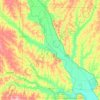 Morgan Island topographic map, elevation, terrain