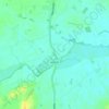 Radcot topographic map, elevation, terrain