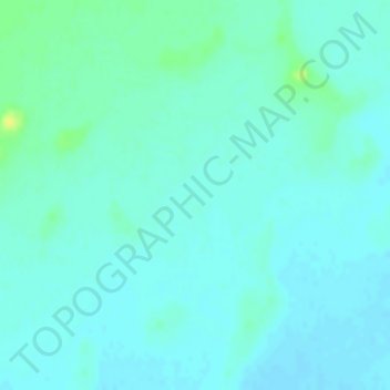 Great Artesian Basin topographic map, elevation, terrain