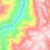 Chango topographic map, elevation, terrain