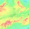 Caruaru topographic map, elevation, terrain