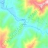 Black Snake topographic map, elevation, terrain