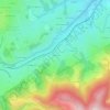 Ocharra topographic map, elevation, terrain