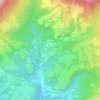 Lamosano topographic map, elevation, terrain