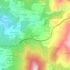 A Capela topographic map, elevation, terrain