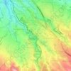 Cipaku topographic map, elevation, terrain