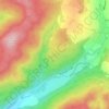 Homburg topographic map, elevation, terrain