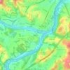 Watson topographic map, elevation, terrain