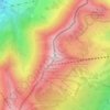 Fellhorn topographic map, elevation, terrain