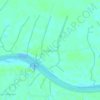 Sungai Luar topographic map, elevation, terrain