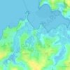 Kervarin topographic map, elevation, terrain