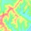 Roncitelli topographic map, elevation, terrain