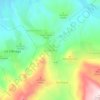 San Pedro topographic map, elevation, terrain