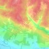 Le Pin topographic map, elevation, terrain
