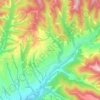 Kovachevo topographic map, elevation, terrain