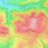 Hohenhagen topographic map, elevation, terrain
