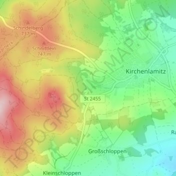 Epprechtstein topographic map, elevation, terrain