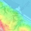 Rhewl-Mostyn topographic map, elevation, terrain