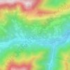 Samiac topographic map, elevation, terrain