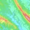 Bangana topographic map, elevation, terrain