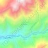 San Diego topographic map, elevation, terrain