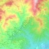 Molinengo topographic map, elevation, terrain