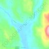 Forest Glade topographic map, elevation, terrain