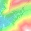 Videseter topographic map, elevation, terrain