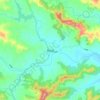 野店镇 topographic map, elevation, terrain