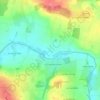 La Pitoulais topographic map, elevation, terrain