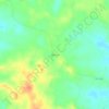Oak Flats topographic map, elevation, terrain