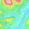 Nyon topographic map, elevation, terrain