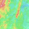 Miass topographic map, elevation, terrain