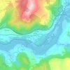 Laias topographic map, elevation, terrain