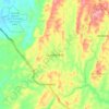 Guacharacal topographic map, elevation, terrain