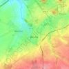 Porte Notre-Dame topographic map, elevation, terrain
