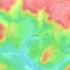 Bullion topographic map, elevation, terrain